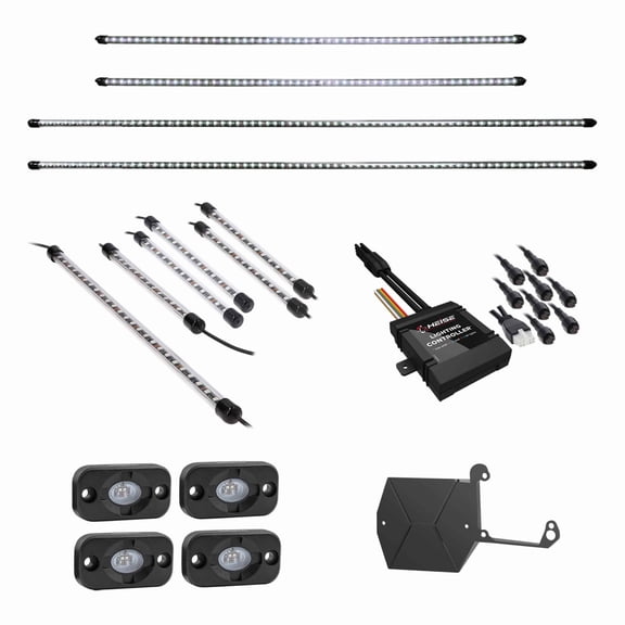 Metra JP-RGBKT-1 Complete Plug-N-Play RGB Lighting Kit for Jeep JL/JT 2018-up
