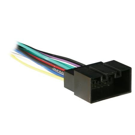 Metra - Turbo Wire 20-Pin Wire Harness for Select Jaguar and Land Rover Vehicles - Black
