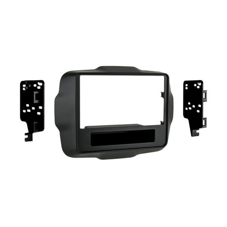 Metra - Dash Kit for 2015 and Later Jeep Renegade Vehicles - Black