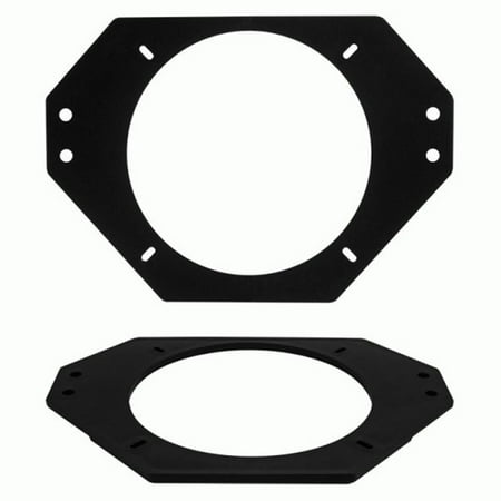 Metra - Speaker Bracket for Select 2003-2006 Jeep Wrangler - Black