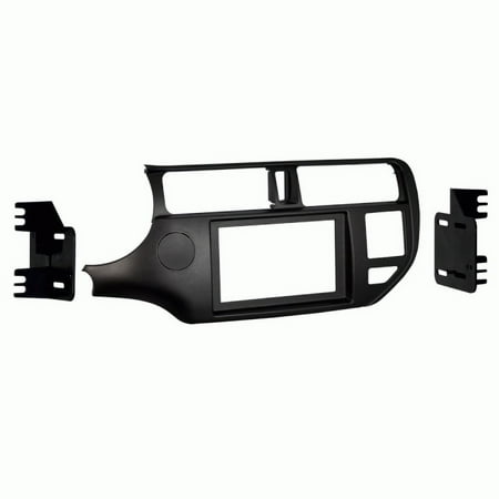 Metra - Installation Kit for 2012 and Later Kia Rio and Rio5 Vehicles - Charcoal