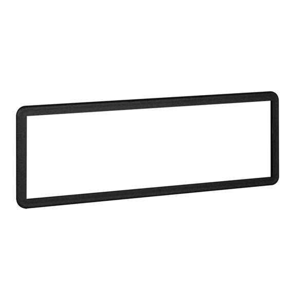 Universal DIN Trim 1/4 Border