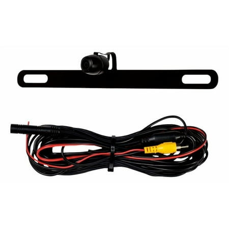 Metra - License Plate Back-Up Camera - Black