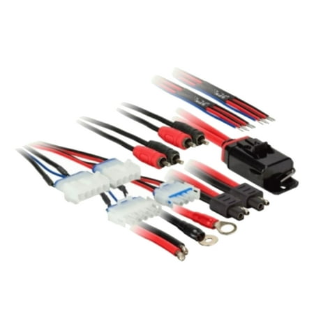 Metra - POWERSPORTS Motorcycle Amplifier Installation Kit - Black/Blue/Red/White