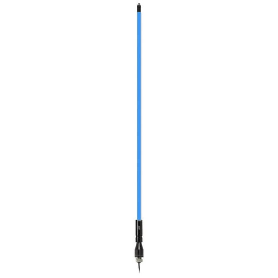 Metra MPS-FOBWHIP6 6' Blue Single Color Fiber Optic Whip Antenna
