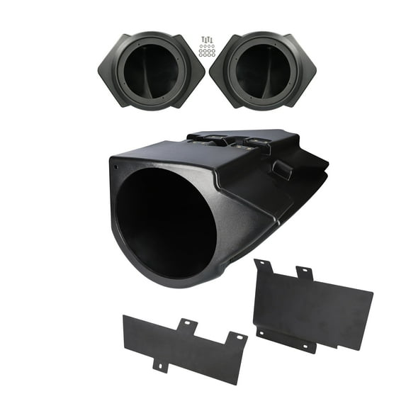 Metra MPS-RZKIT Upgrade Kit for Speaker Pods with Subwoofer Box and Amplifier for 2014-up Polaris RZR models