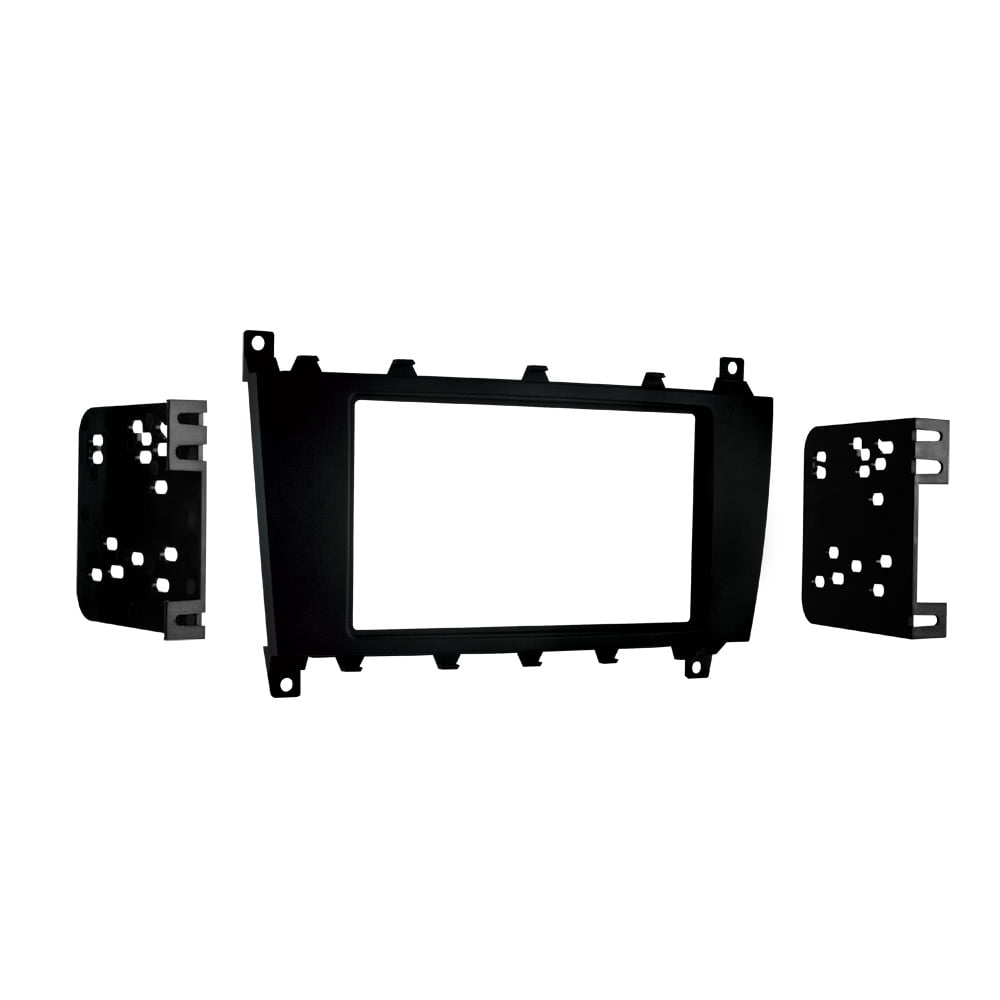 Metra 95-8721B Aftermarket Double DIN Radio Installation Kit fits- Mercedes-Benz C Class 2005-2007