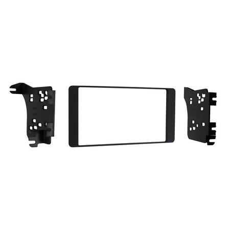 Metra - Double DIN Installation Kit for Mitsubishi Outlander Sport 2014-up - Matte black