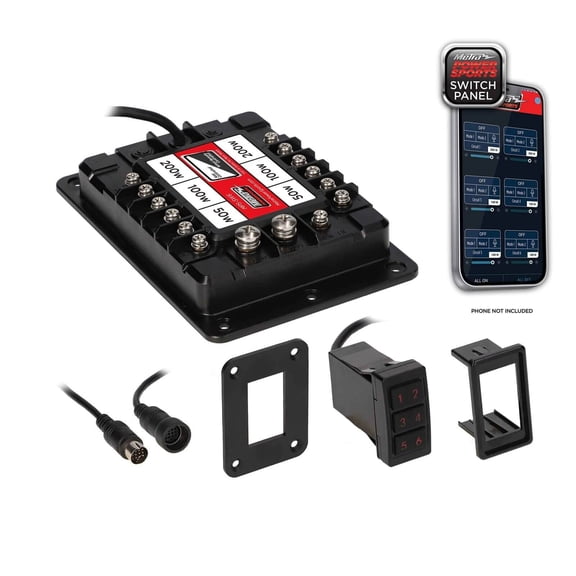 Metra Powersports MPS-SW6 700 Watt 6 Zone Switch Panel