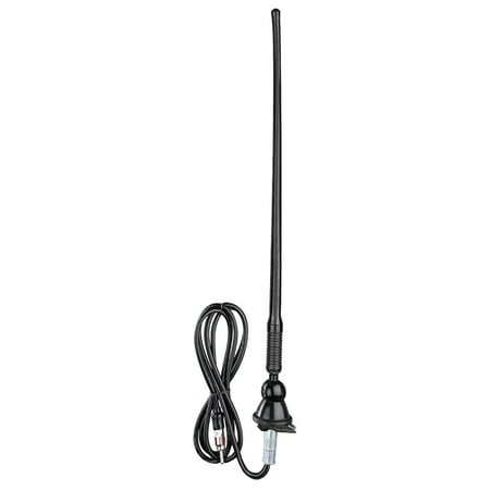 Metra - RUBBER SIDE/TOP MT ANTENNA - Black