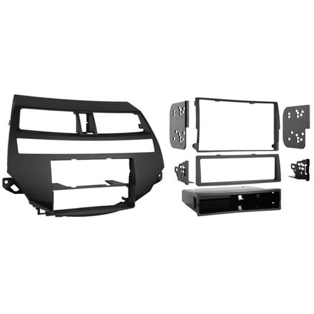 Metra - Dash Kit for Select 2008-2012 Honda Accord Accord DIN DDIN - Black
