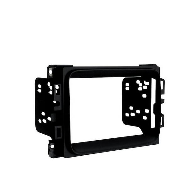 Metra Radio Installation Kit for 2013-2018 Ram 1500, Double DIN Provision, Gloss Charcoal Finish