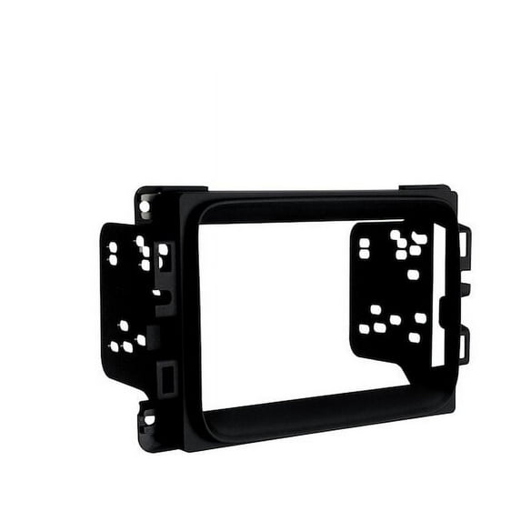 Metra Radio Installation Kit for 2013-2018 Ram 1500, Double DIN Provision, Gloss Charcoal Finish