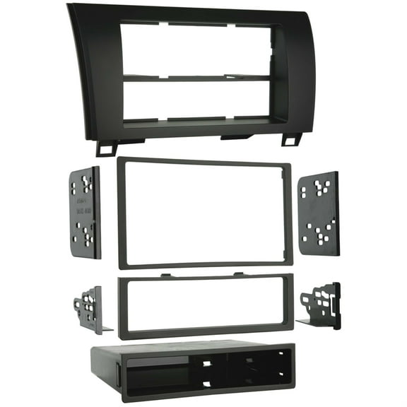 Metra Single- or Double-DIN ISO Installation Kit for 2007 through 2013 Toyota Tundra/Sequoia 2008 and Up