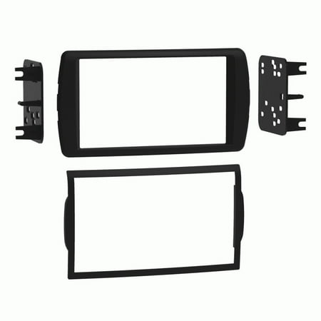 Metra - Dash Kit for Select Dodge Vehicles - Black
