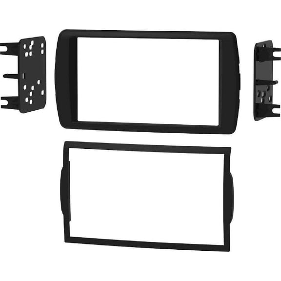 Metra 95-6547B Aftermarket Double DIN Radio Installation kit for Dodge Dakota 2001-2004 and Durango 2001-2003