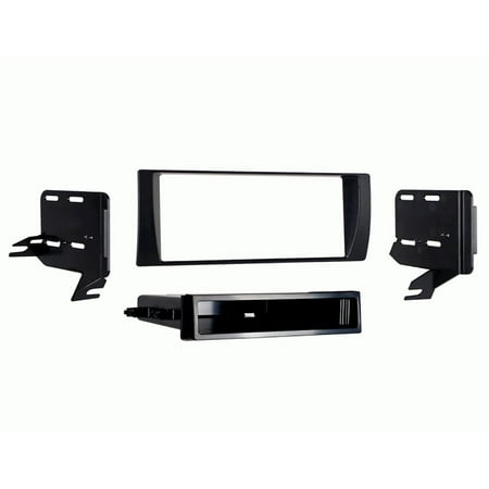 Metra - Dash Kit for Select 2002-2006 Toyota Camry DIN DDIN - Black