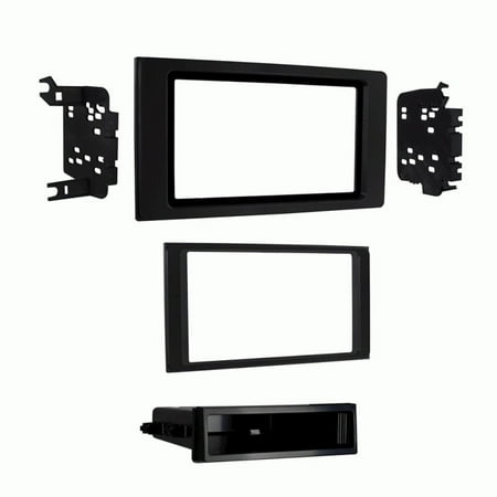 Metra - Dash Kit for Select 2016 Toyota Tacoma Vehicles - Matte black