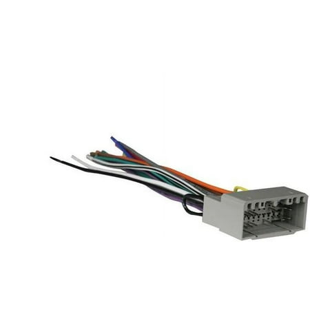 Metra - Wiring Harness for Most 2002-2007 Chrysler Vehicles - Gray