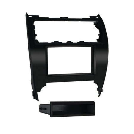 Metra - Dash Kit for Select 2012-2014 Toyota Camry DIN DDIN - Black