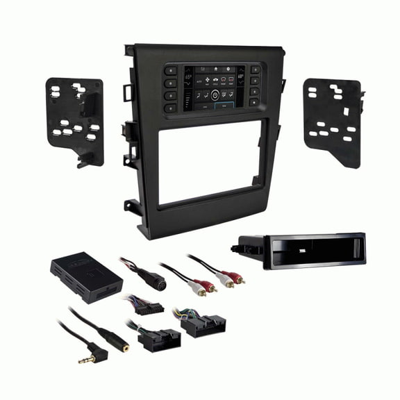 Metra TurboTouch Kit for Ford Fusion 2013-2017, ISO DIN/ISO DDIN, Touchscreen, Black