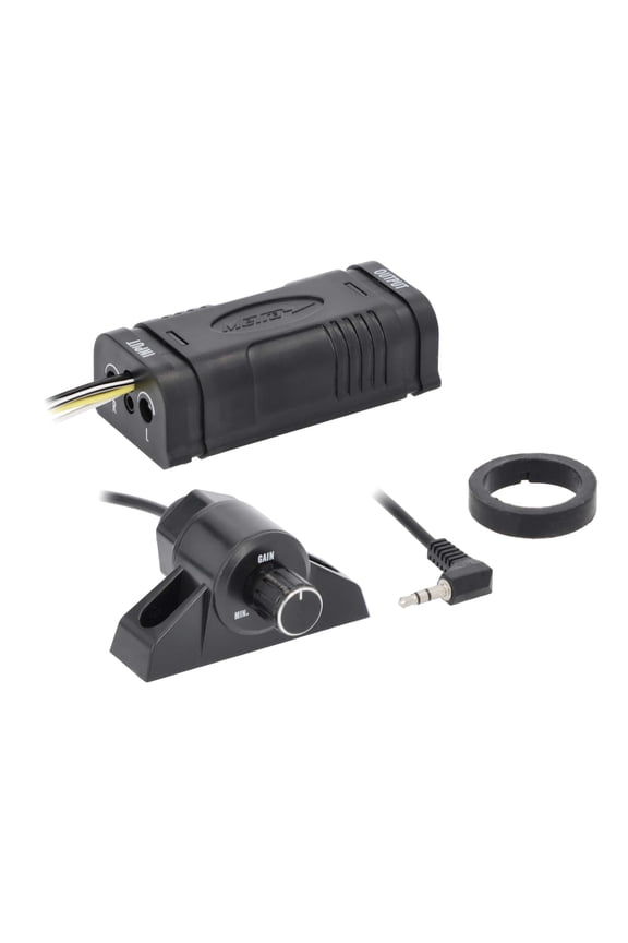 WM-LOCKN Universal Line Output Converter for adding aftermarket amplifer to OEM radio -black