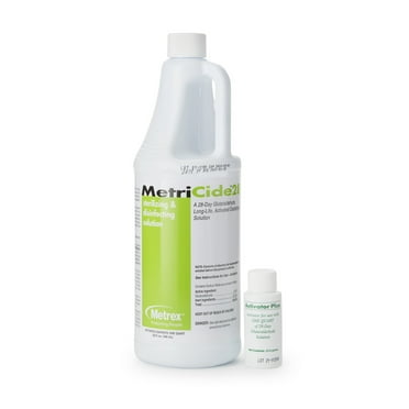 MetriCide 28 Glutaraldehyde High-Level Disinfectant 32 oz. Bottle Fruity Scent 1 Ct 10-2805