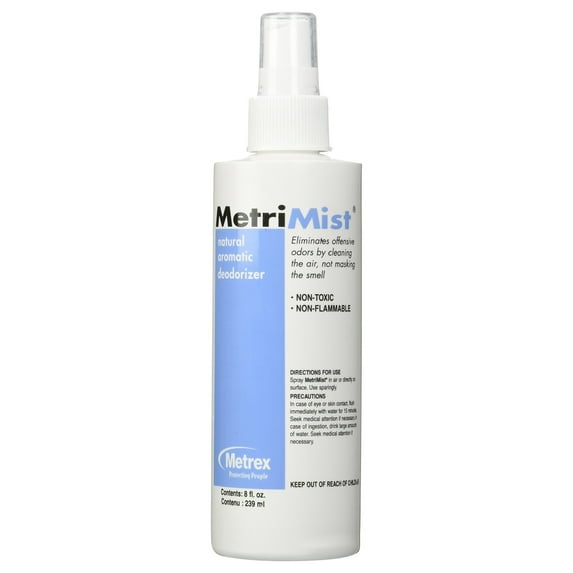 MetriMist Deodorizer Spray with Natural Aromatics, Biodegradable, Non-Toxic, 1 Count, 1 Pack