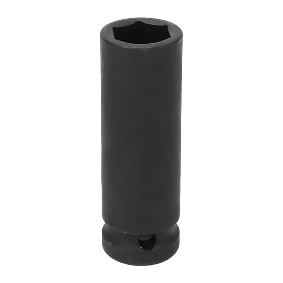 Metric 18mm Deep Impact Socket 1/2 Inch Drive 6 Point Pneumatic Air Sleeve (18mm / 0.71 in)