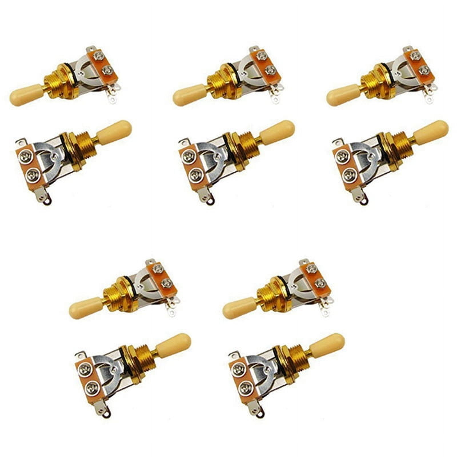 Metric 3 Way Short Straight Guitar Toggle Switch Pickup Selector Gold ...