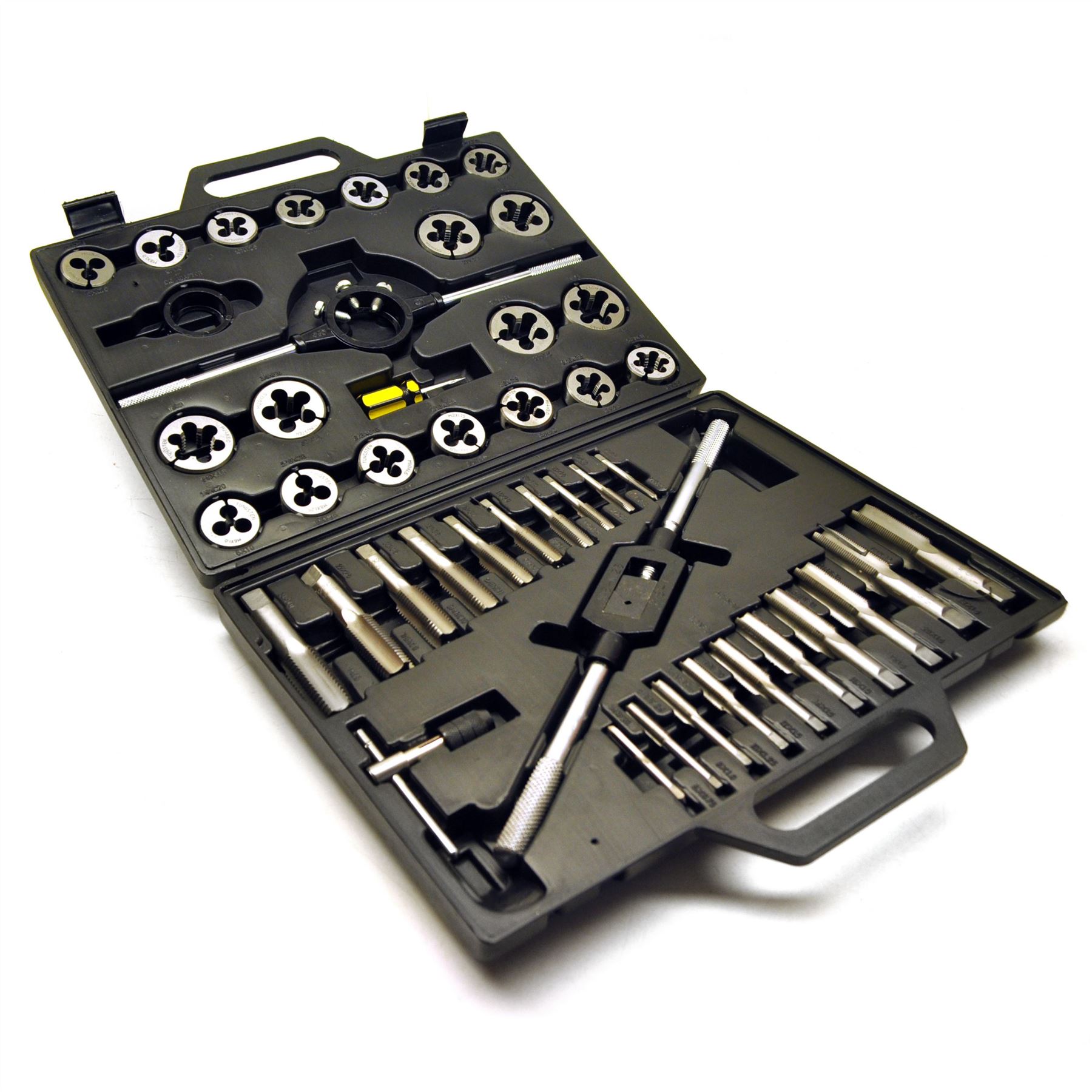 Metric 45pc large Tap And Die Set Rethreading / Rethreader Tool M6 M24 AT222