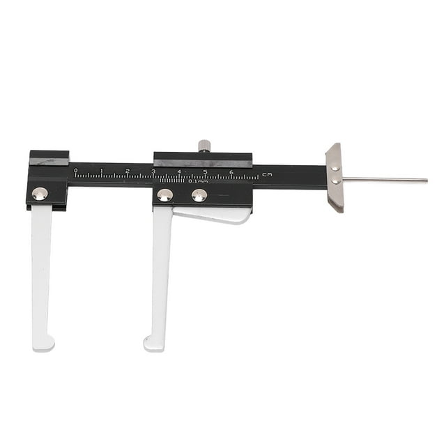 Metric Brake Disc Depth Measuring Caliper 0?60mm Tire Tread Depth Gauge