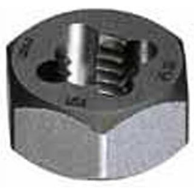 Metric Carbon Steel Hex Rethreading Die, 14mm x2.00 Pitch