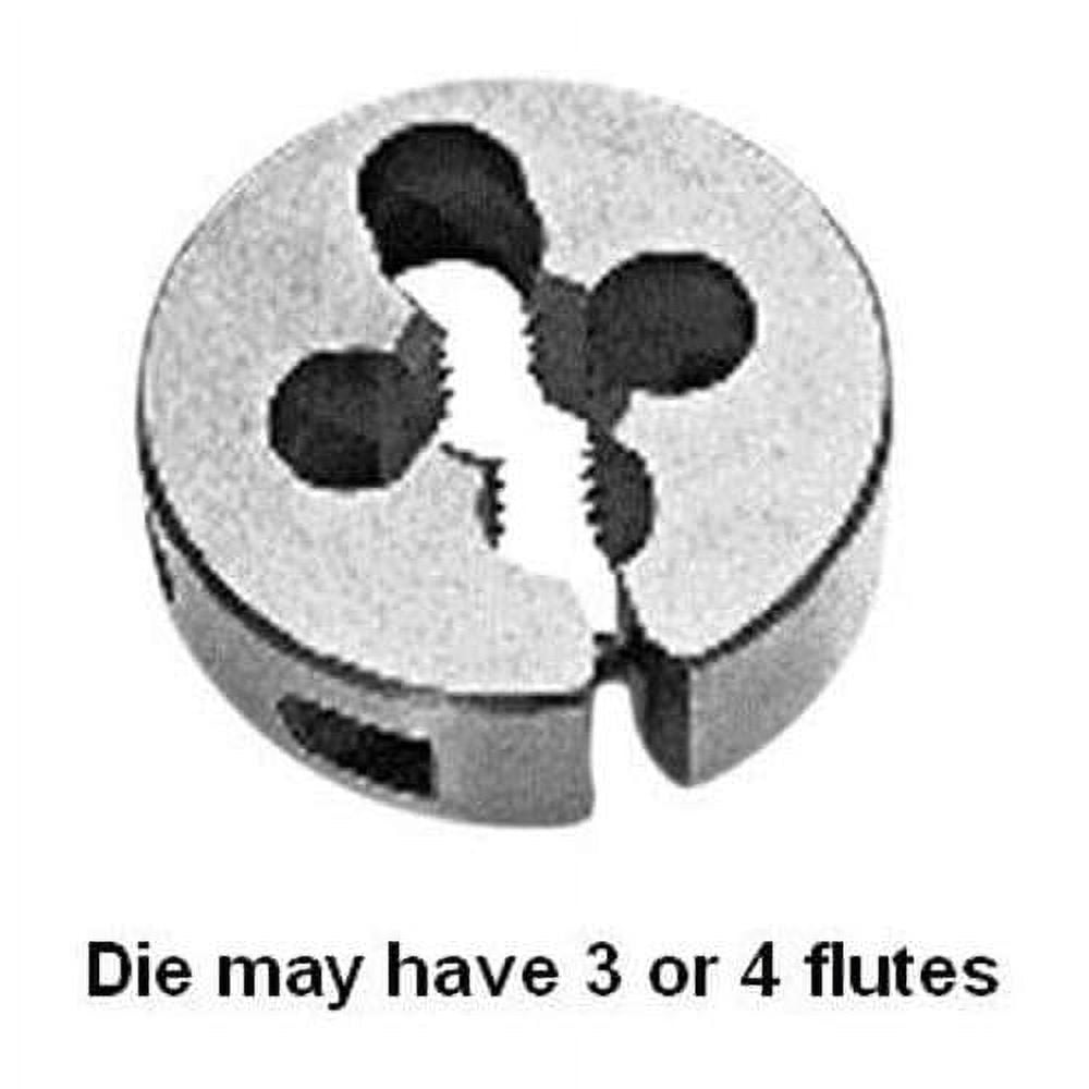Metric Carbon Steel Hex Rethreading Die, 24Mm X 1.50 Pitch