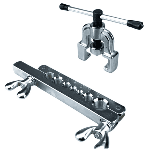 Metric Copper Tube Expanders 45 Degree Flaring Tool Set for Expanding Copper Tubes and Other Pipes,1 set of copper tube expanders (45 degrees) metric,As Shown