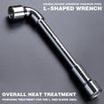 Metric L Shaped Angled Hex Socket Wrench Set, Double Head Bent Bar ...