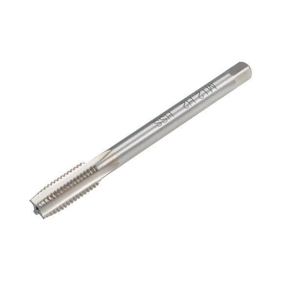 Metric Machine Tap M12 Thread 1.75 Pitch H2 Accuracy 4 Flute High Speed Steel