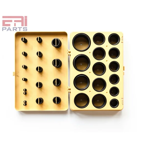 Metric O Ring Kit Assortment, Nbr 70A Durometer, 5C(30 Sizes, Total 386Pcs)- Eai