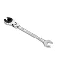 Metric Open Head Ratcheting Wrench , Metric Spanner With 72 Teeth