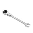 Metric Open Head Ratcheting Wrench , Metric Spanner With 72 Teeth