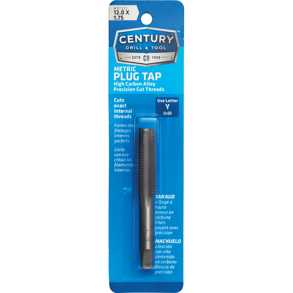 Metric Plug Tap - Pack of 12 Residential Use, Standard Application