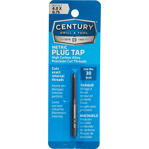 Metric Plug Tap - Pack of 12  Residential Use, Standard Application