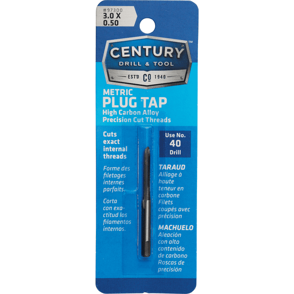 Metric Plug Tap - Pack of 2  Residential Use, Standard Application