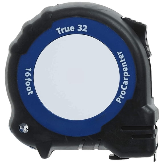 Metric Reverse Measuring Tape, 16' Length | Metric Measurements Readable from Right or Left Hand, Ideal for Professionals and Home Improvement
