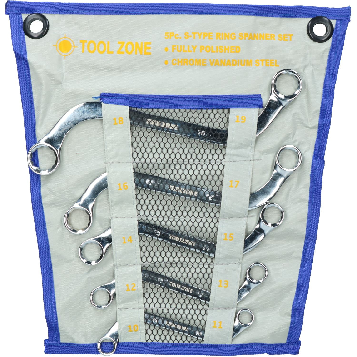 Metric S-Type Obstruction Wrench Set, 5 Pc. Metric S-Type Obstruction Wrench Set, 5 Pc.
