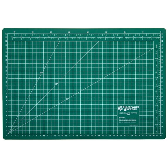 Metric Self-Healing Cutting Mat, 40cm x 25cm Grid Lines (17.7" x 11.8" Overall)