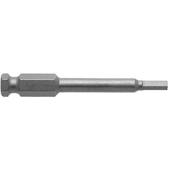 Metric Socket Head Power Bit, 10 mm, 7/16 in Hex Drive, 3-1/2 in Length