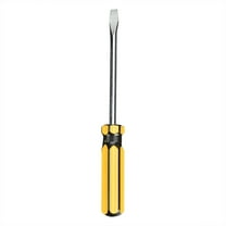 Metric Steel Flathead Screwdriver with PVC Handle,Single-Use Hardware Tool,7.09" Durable Flat-Tip Screwdriver for Tightening Loosening Flathead Screws,Workshop Garage Hardware Tools,Flat