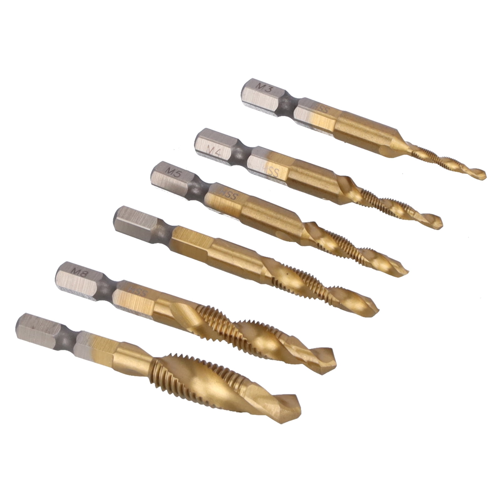 Metric Taps, Fast Accurate Tap Bit Set Wear Service Life For Drilling