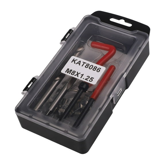 Metric Thread Repair Insert Kit M8 For Damaged Threads And Automotive Repairs